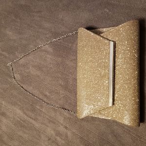 Gold Clutch by Jessica McClintock